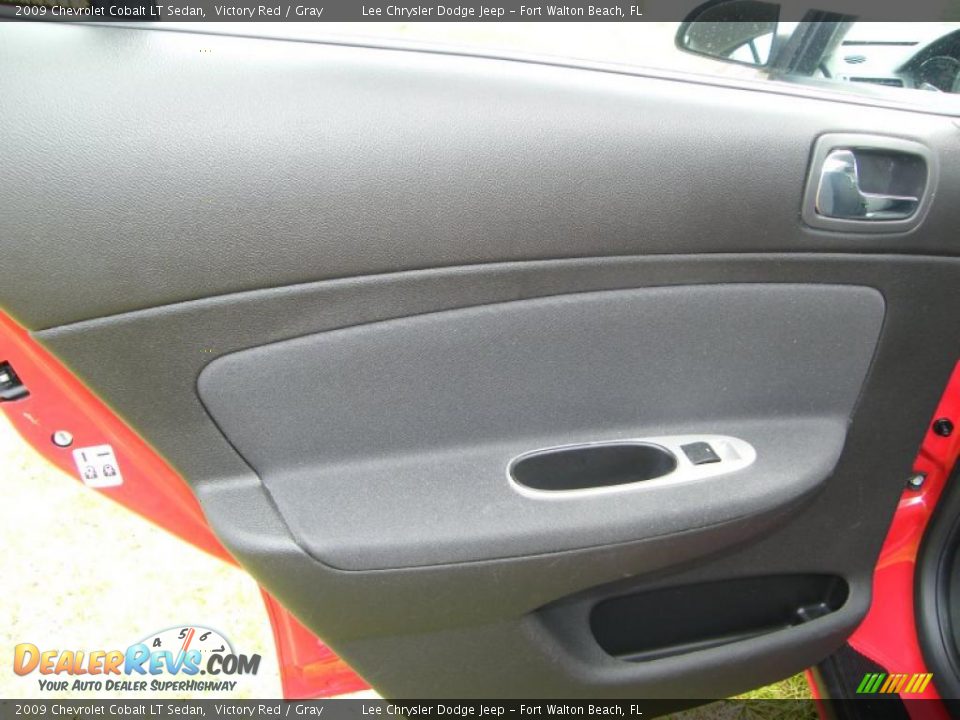 2009 Chevrolet Cobalt LT Sedan Victory Red / Gray Photo #23