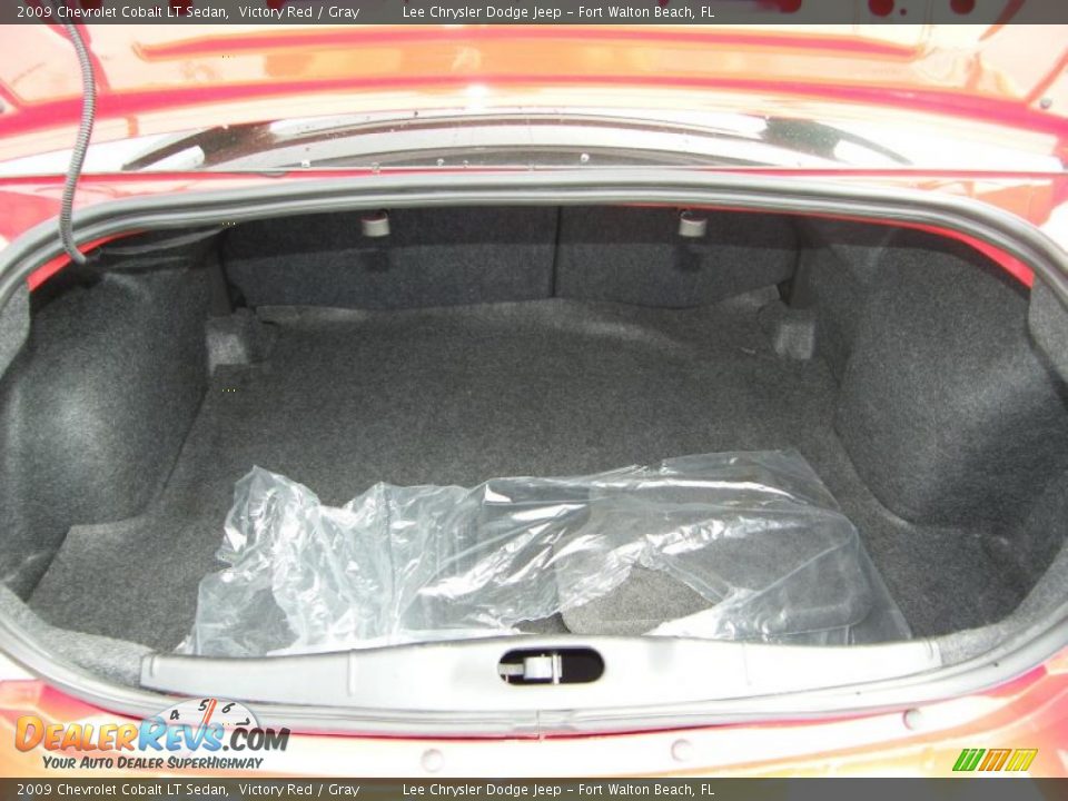 2009 Chevrolet Cobalt LT Sedan Victory Red / Gray Photo #24