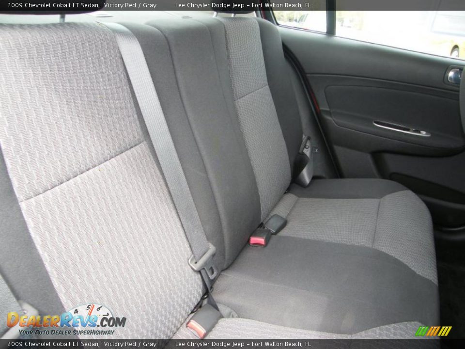 2009 Chevrolet Cobalt LT Sedan Victory Red / Gray Photo #25