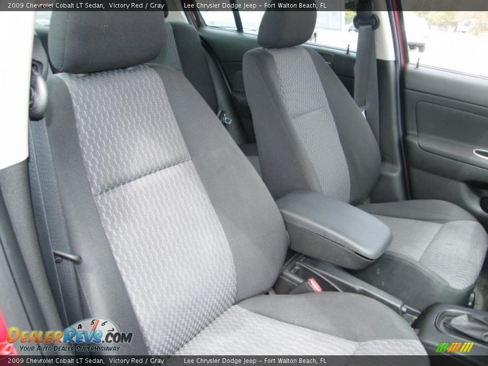 2009 Chevrolet Cobalt LT Sedan Victory Red / Gray Photo #26