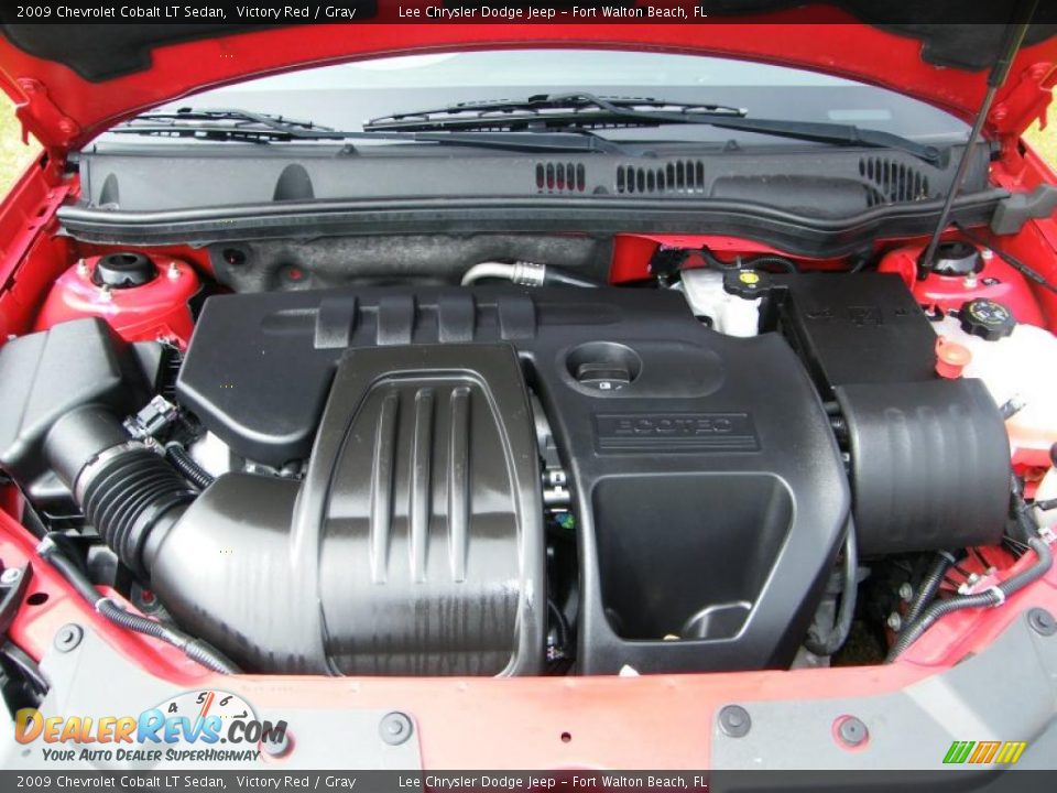 2009 Chevrolet Cobalt LT Sedan Victory Red / Gray Photo #28