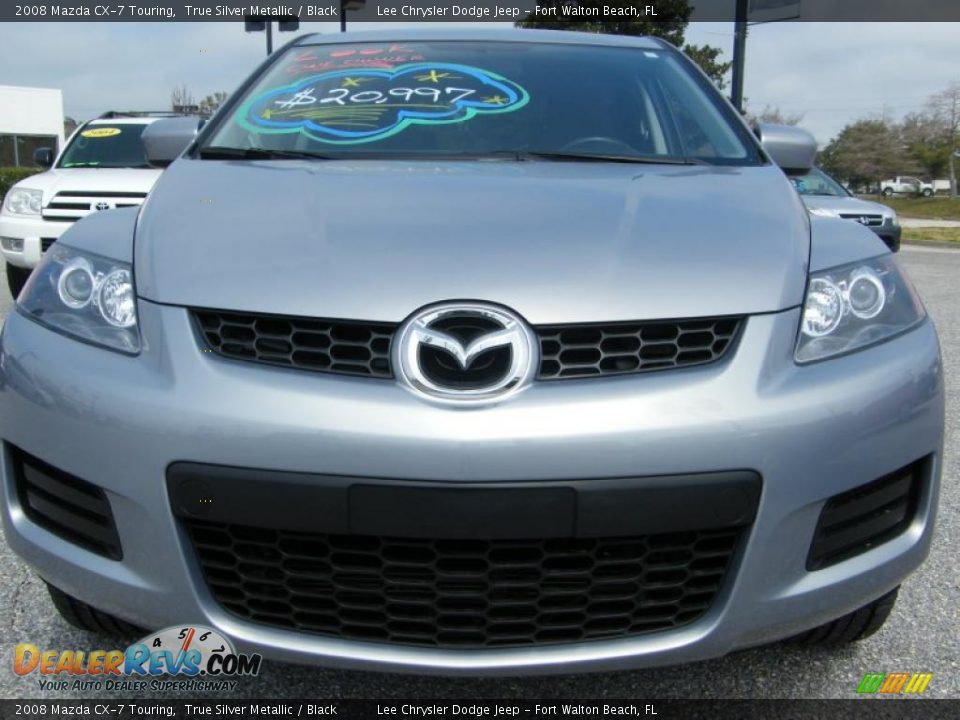 2008 Mazda CX-7 Touring True Silver Metallic / Black Photo #8