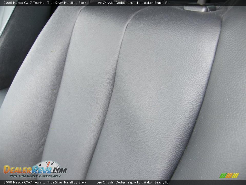 2008 Mazda CX-7 Touring True Silver Metallic / Black Photo #15