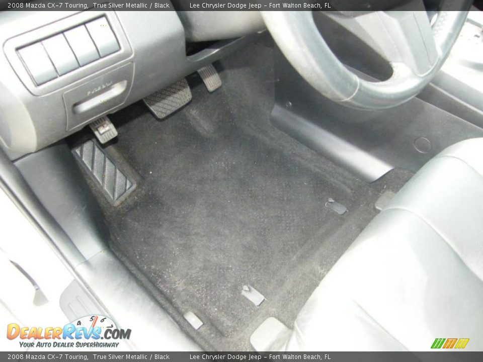 2008 Mazda CX-7 Touring True Silver Metallic / Black Photo #16