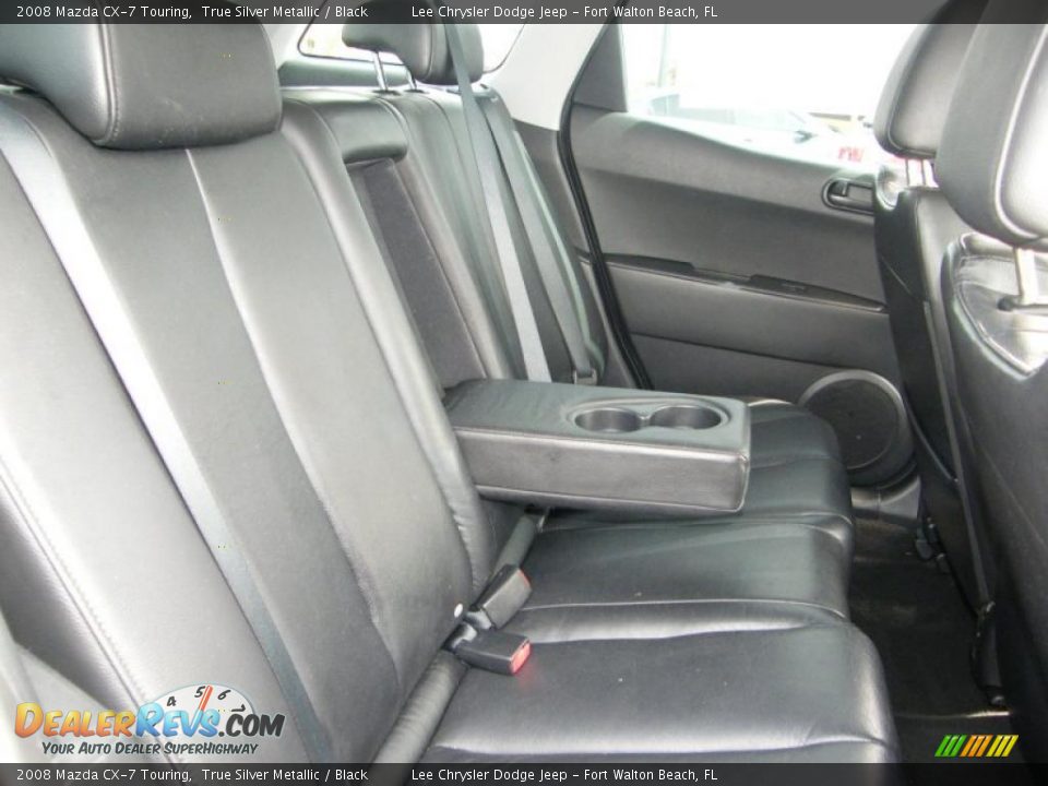 2008 Mazda CX-7 Touring True Silver Metallic / Black Photo #25