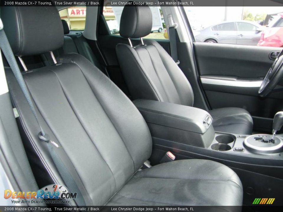 2008 Mazda CX-7 Touring True Silver Metallic / Black Photo #26