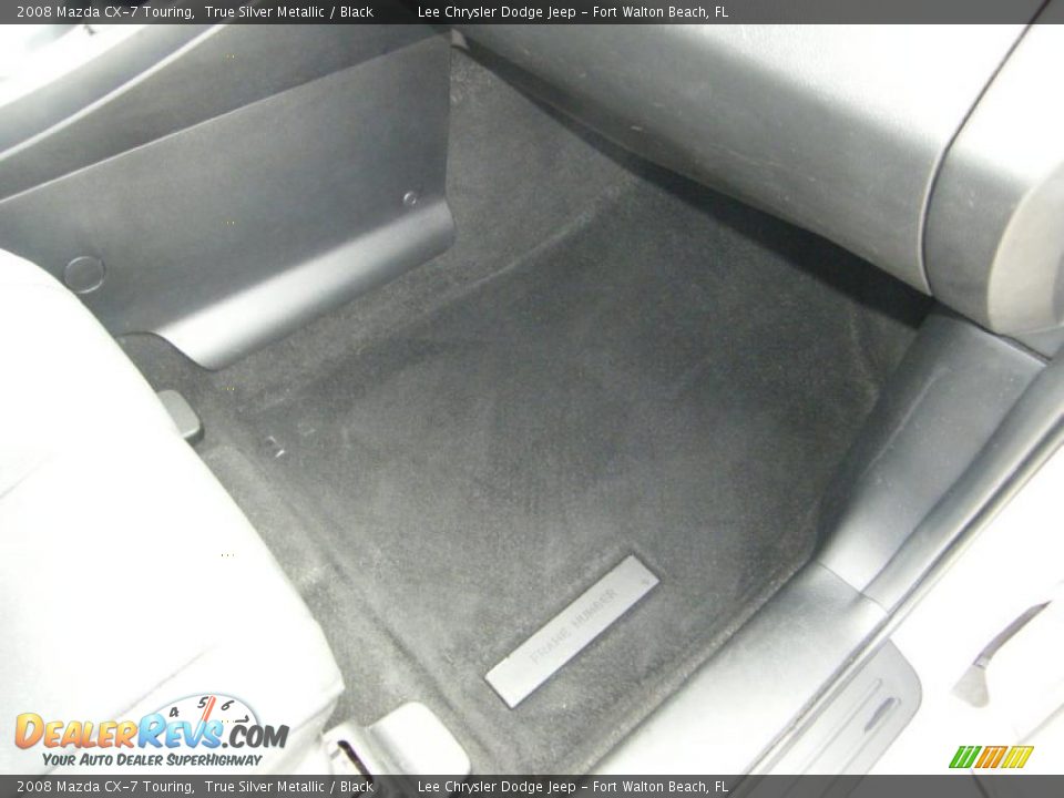 2008 Mazda CX-7 Touring True Silver Metallic / Black Photo #27