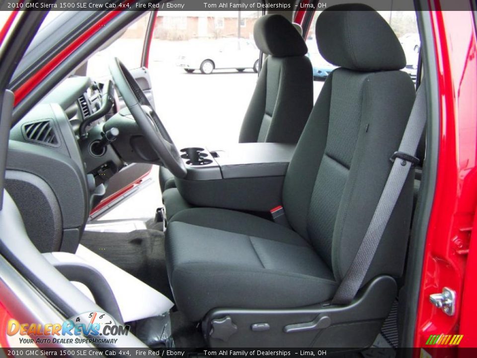 2010 GMC Sierra 1500 SLE Crew Cab 4x4 Fire Red / Ebony Photo #10