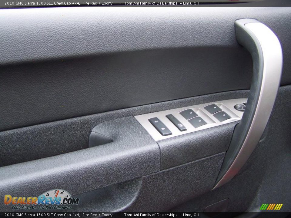 2010 GMC Sierra 1500 SLE Crew Cab 4x4 Fire Red / Ebony Photo #11