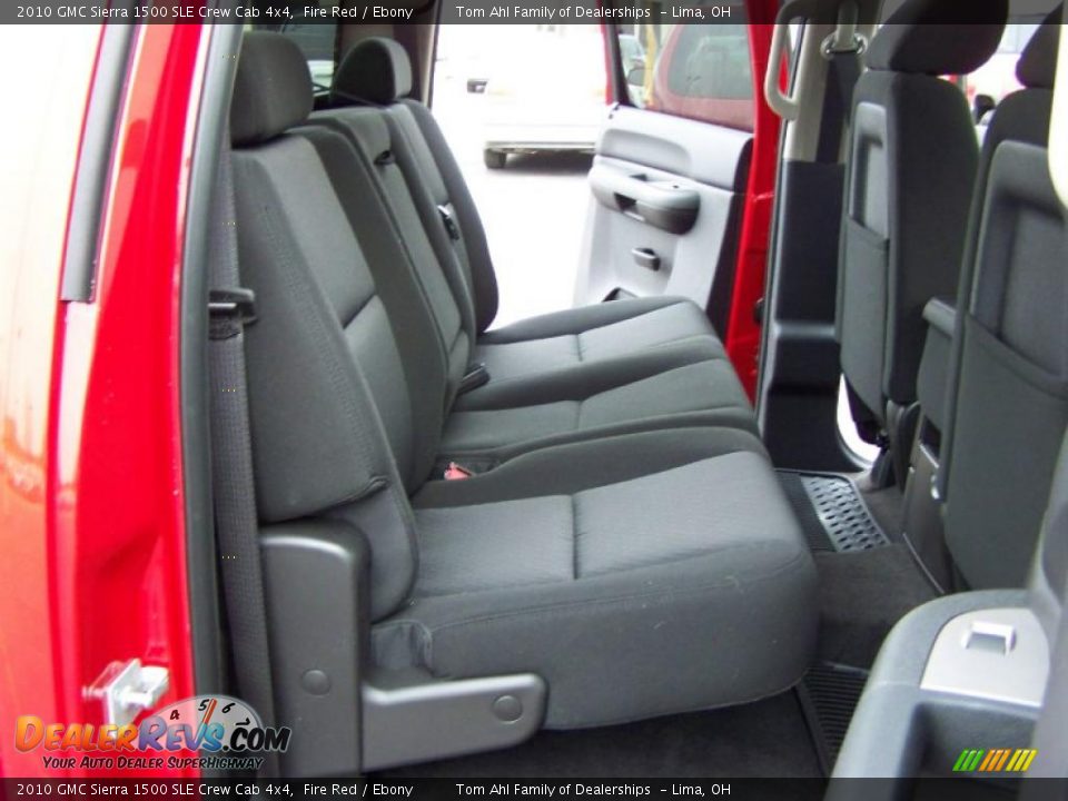 2010 GMC Sierra 1500 SLE Crew Cab 4x4 Fire Red / Ebony Photo #13