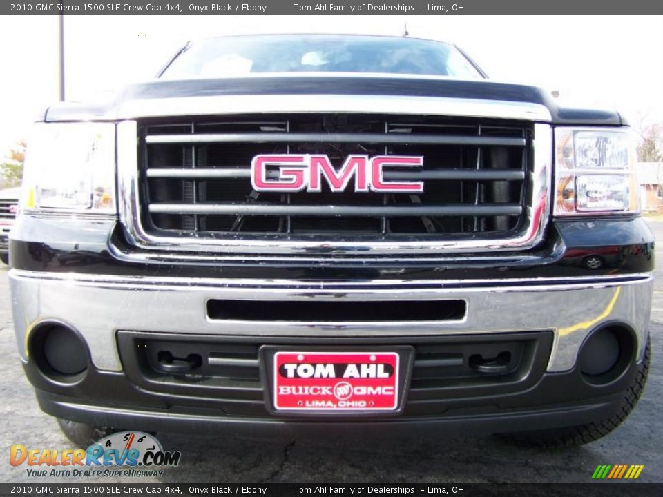 2010 GMC Sierra 1500 SLE Crew Cab 4x4 Onyx Black / Ebony Photo #3