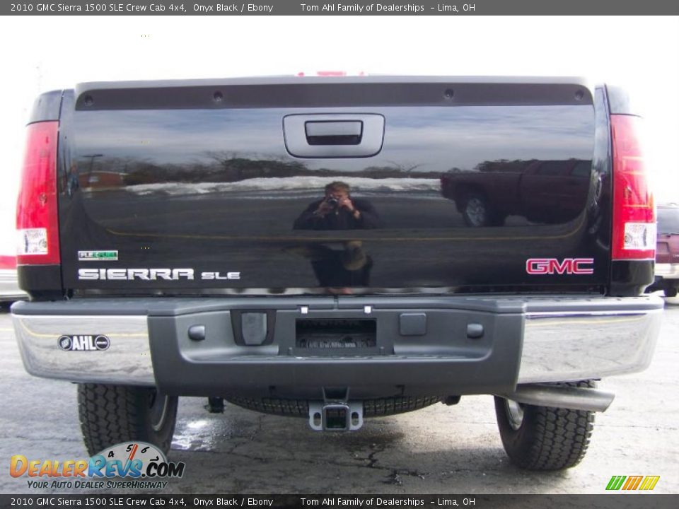 2010 GMC Sierra 1500 SLE Crew Cab 4x4 Onyx Black / Ebony Photo #6