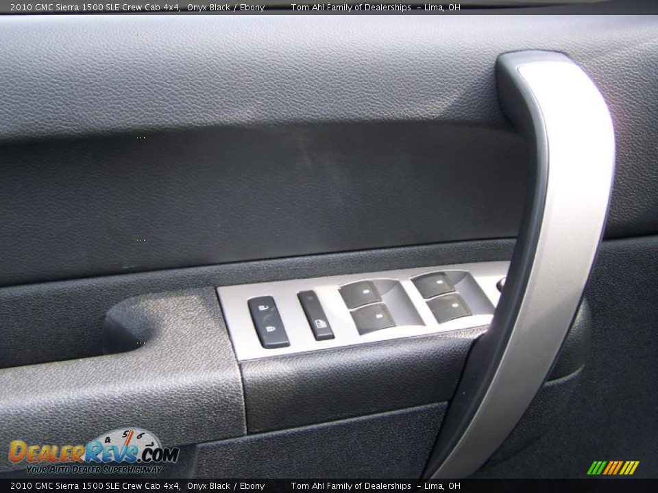 2010 GMC Sierra 1500 SLE Crew Cab 4x4 Onyx Black / Ebony Photo #11