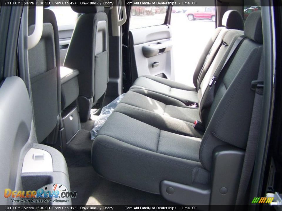 2010 GMC Sierra 1500 SLE Crew Cab 4x4 Onyx Black / Ebony Photo #12