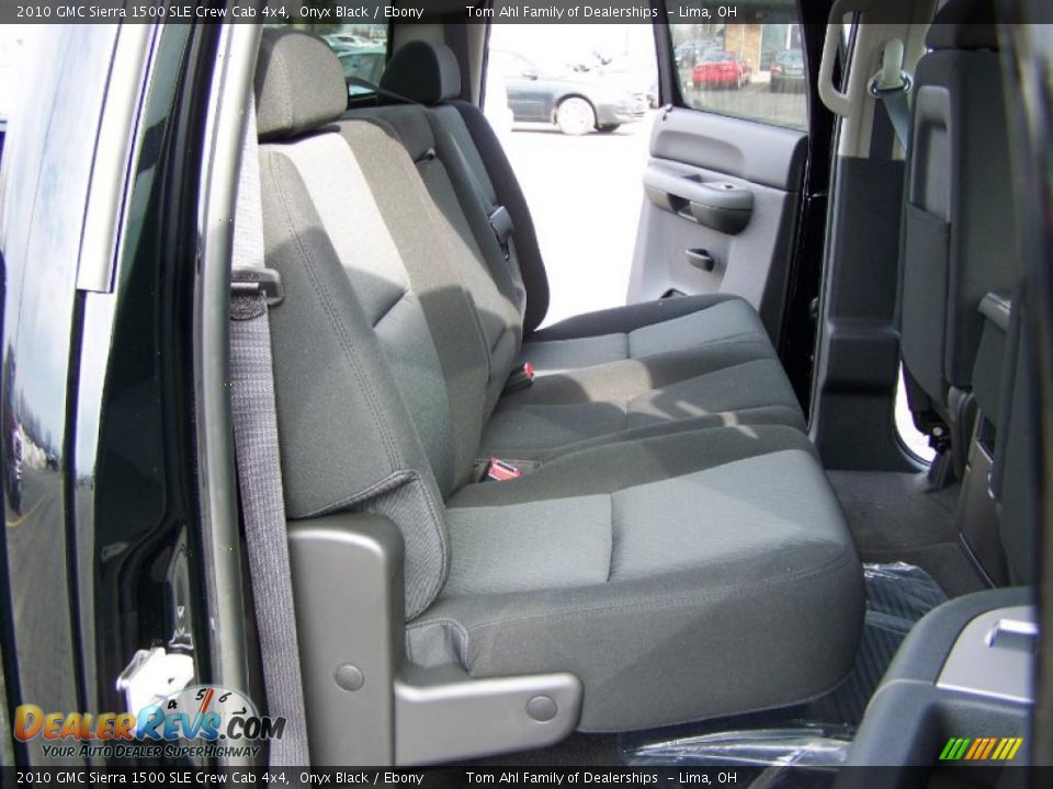 2010 GMC Sierra 1500 SLE Crew Cab 4x4 Onyx Black / Ebony Photo #13