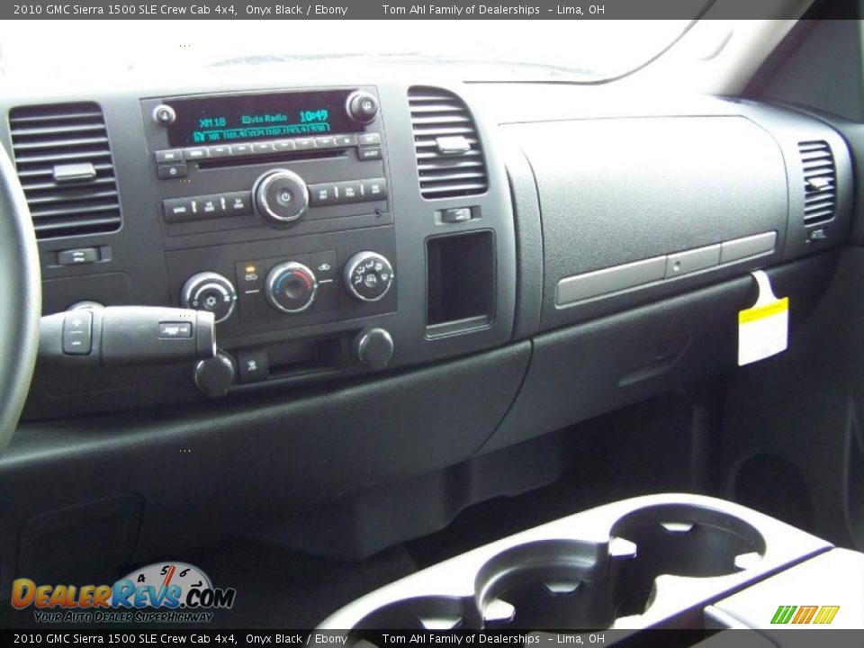2010 GMC Sierra 1500 SLE Crew Cab 4x4 Onyx Black / Ebony Photo #19