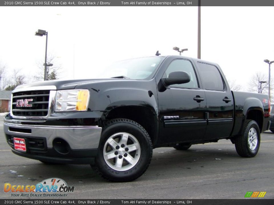 2010 GMC Sierra 1500 SLE Crew Cab 4x4 Onyx Black / Ebony Photo #5