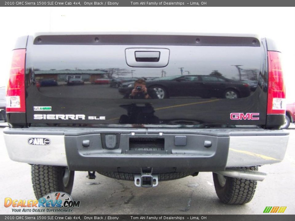 2010 GMC Sierra 1500 SLE Crew Cab 4x4 Onyx Black / Ebony Photo #6