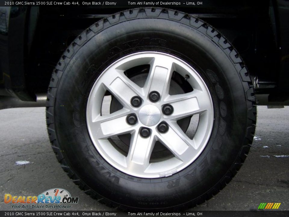 2010 GMC Sierra 1500 SLE Crew Cab 4x4 Onyx Black / Ebony Photo #8