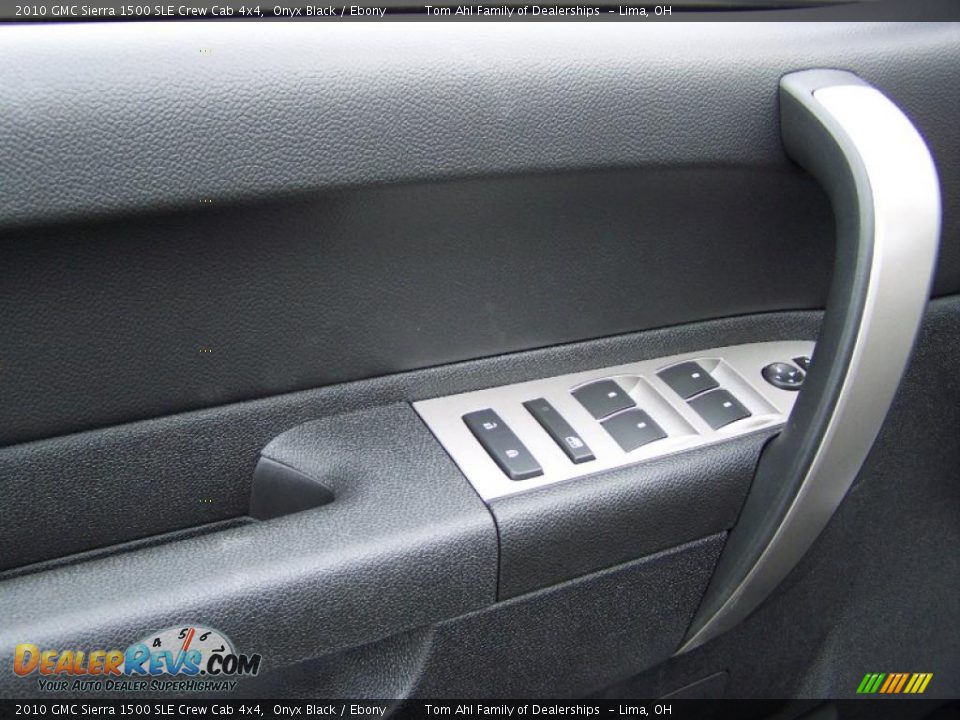 2010 GMC Sierra 1500 SLE Crew Cab 4x4 Onyx Black / Ebony Photo #11