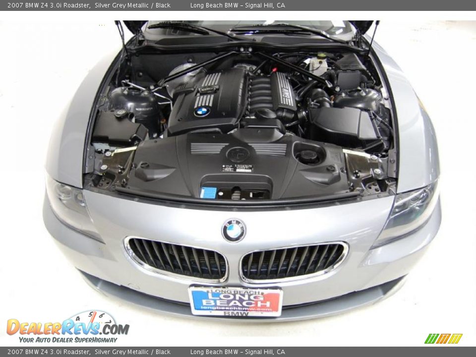 2007 BMW Z4 3.0i Roadster Silver Grey Metallic / Black Photo #16