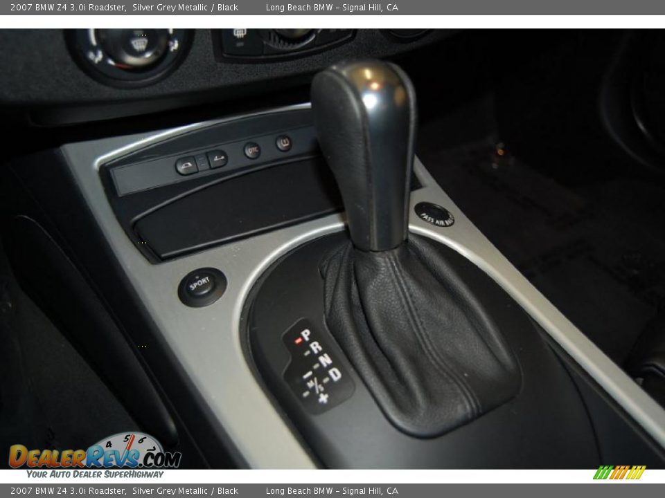 2007 BMW Z4 3.0i Roadster Silver Grey Metallic / Black Photo #27
