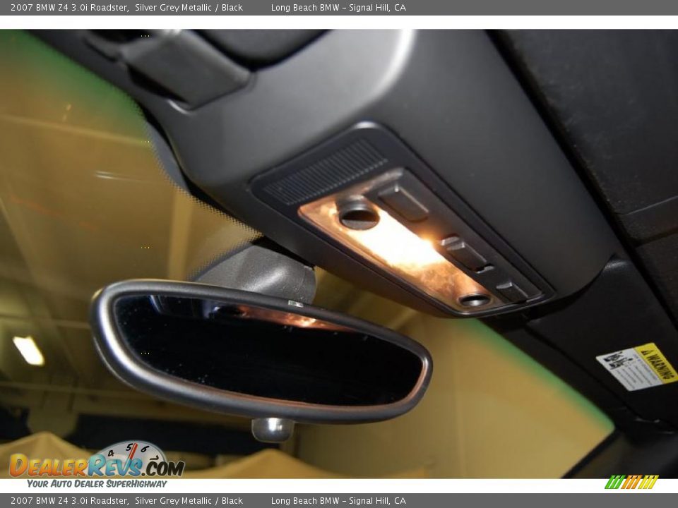 2007 BMW Z4 3.0i Roadster Silver Grey Metallic / Black Photo #29