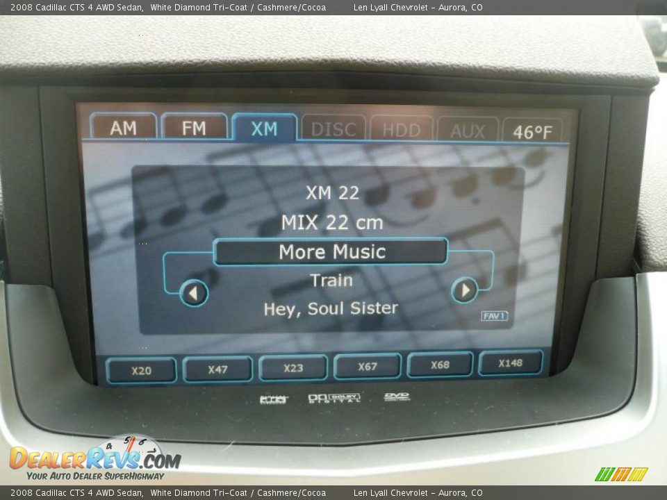 2008 Cadillac CTS 4 AWD Sedan White Diamond Tri-Coat / Cashmere/Cocoa Photo #24