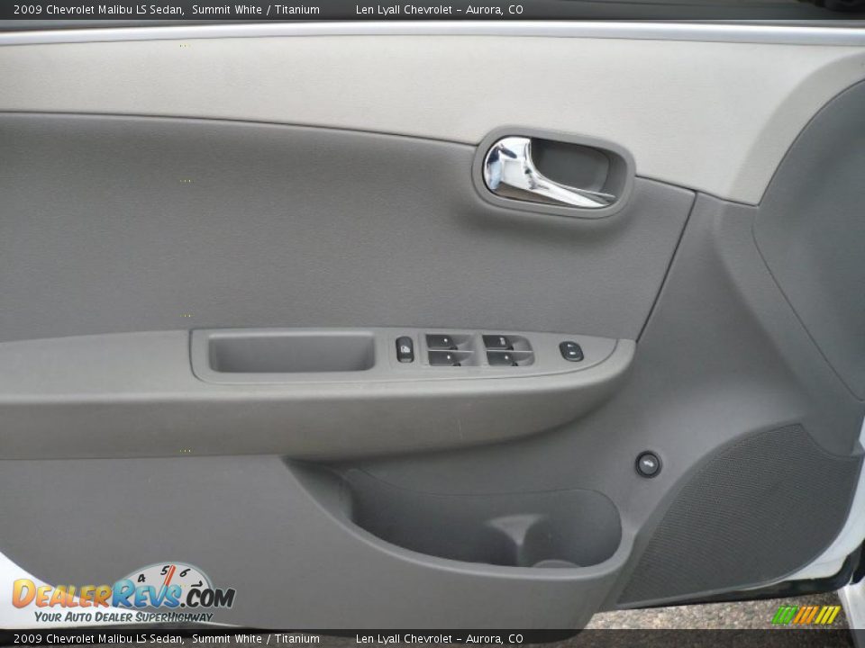 2009 Chevrolet Malibu LS Sedan Summit White / Titanium Photo #7