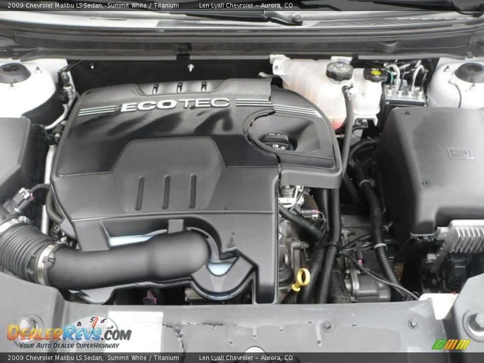 2009 Chevrolet Malibu LS Sedan Summit White / Titanium Photo #18