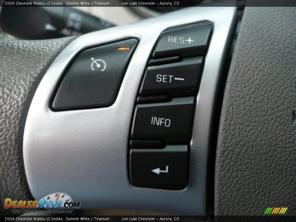 2009 Chevrolet Malibu LS Sedan Summit White / Titanium Photo #20