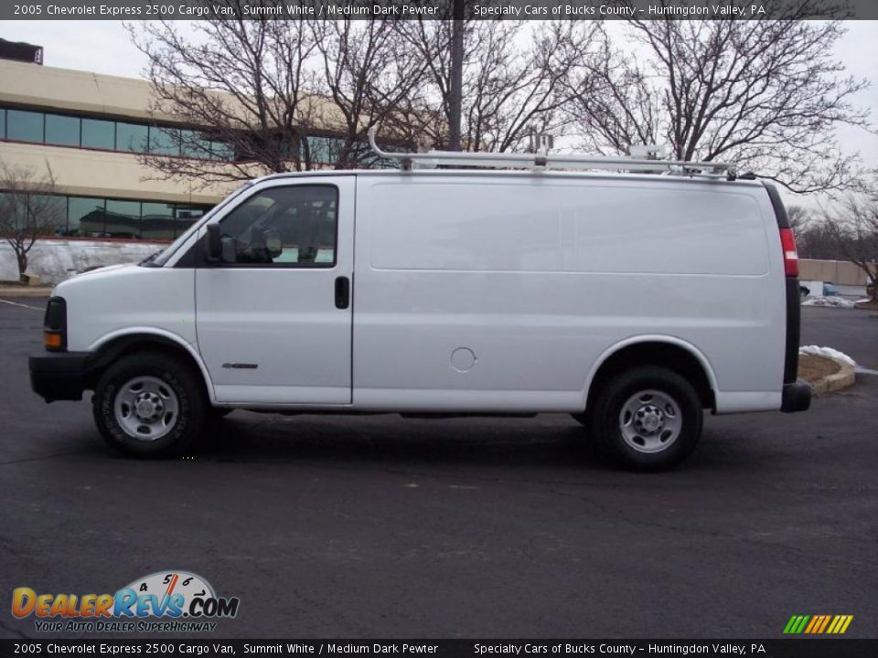 2005 Chevrolet Express 2500 Cargo Van Summit White / Medium Dark Pewter Photo #1