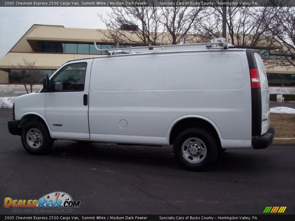 2005 Chevrolet Express 2500 Cargo Van Summit White / Medium Dark Pewter Photo #5