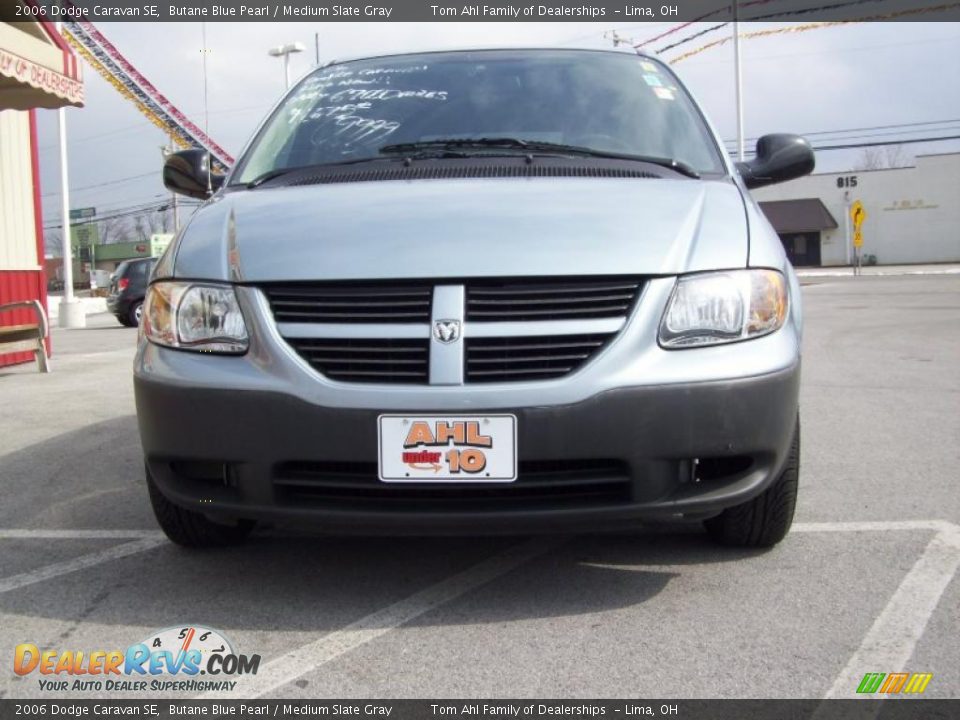 2006 Dodge Caravan SE Butane Blue Pearl / Medium Slate Gray Photo #3