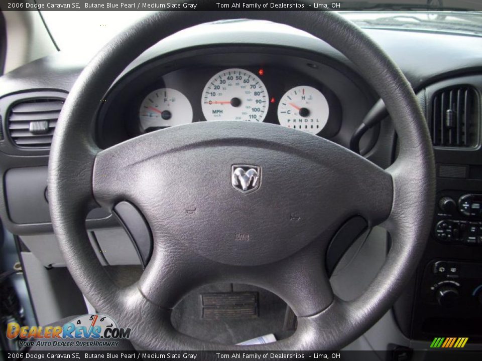 2006 Dodge Caravan SE Butane Blue Pearl / Medium Slate Gray Photo #6