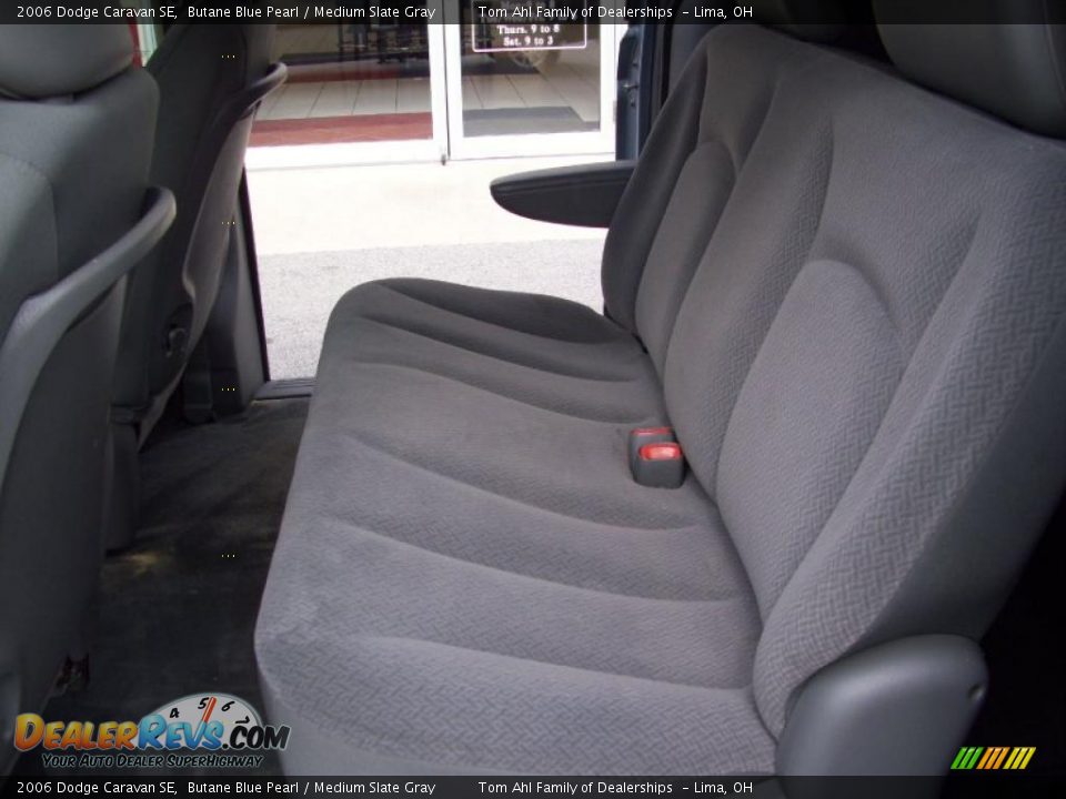 2006 Dodge Caravan SE Butane Blue Pearl / Medium Slate Gray Photo #11
