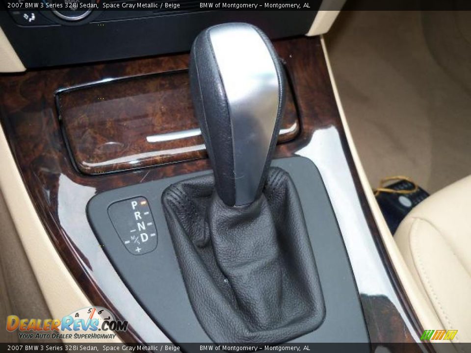 2007 BMW 3 Series 328i Sedan Space Gray Metallic / Beige Photo #23