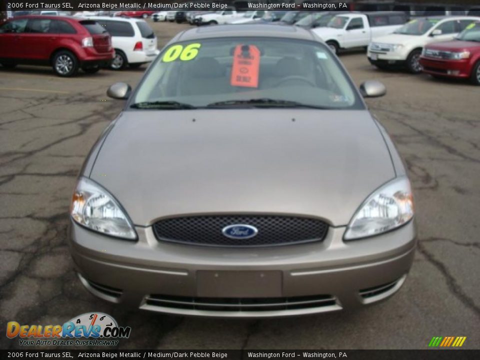 2006 Ford Taurus SEL Arizona Beige Metallic / Medium/Dark Pebble Beige Photo #10