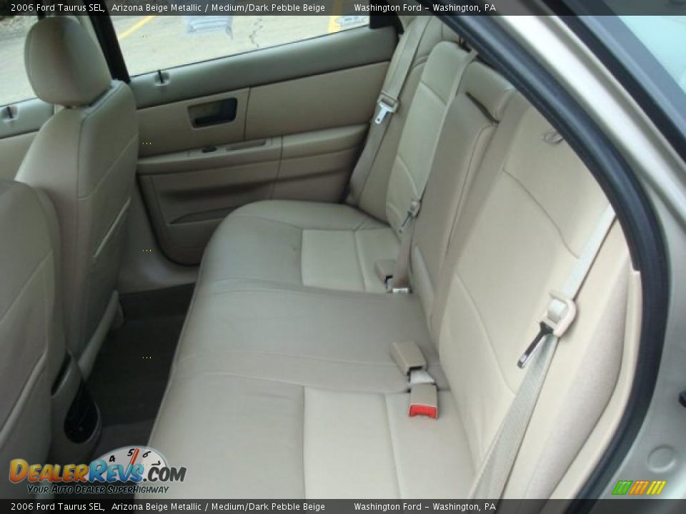 2006 Ford Taurus SEL Arizona Beige Metallic / Medium/Dark Pebble Beige Photo #12