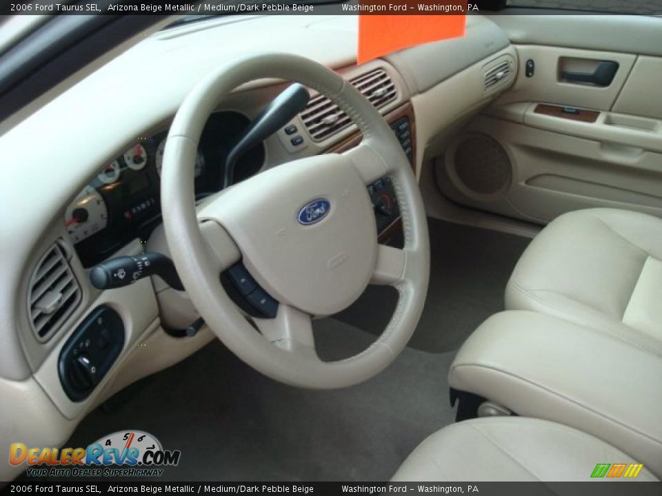 2006 Ford Taurus SEL Arizona Beige Metallic / Medium/Dark Pebble Beige Photo #16