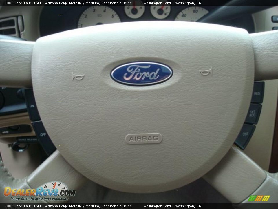 2006 Ford Taurus SEL Arizona Beige Metallic / Medium/Dark Pebble Beige Photo #18