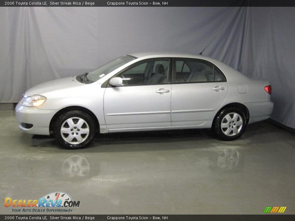 2006 Toyota Corolla LE Silver Streak Mica / Beige Photo #2
