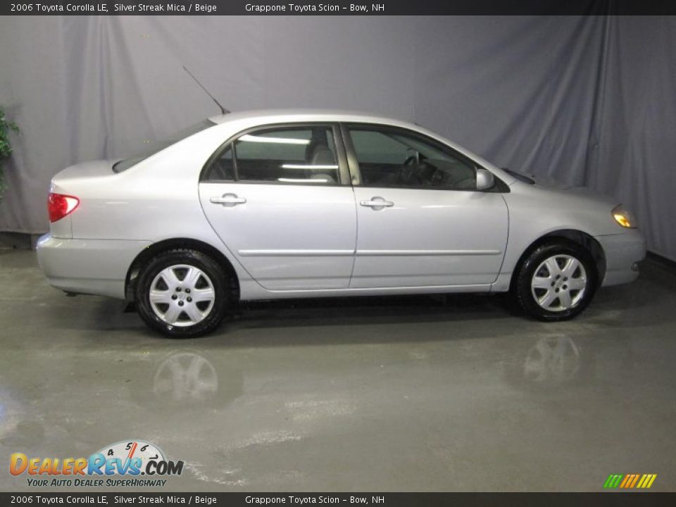 2006 Toyota Corolla LE Silver Streak Mica / Beige Photo #4
