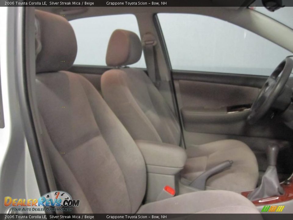 2006 Toyota Corolla LE Silver Streak Mica / Beige Photo #6