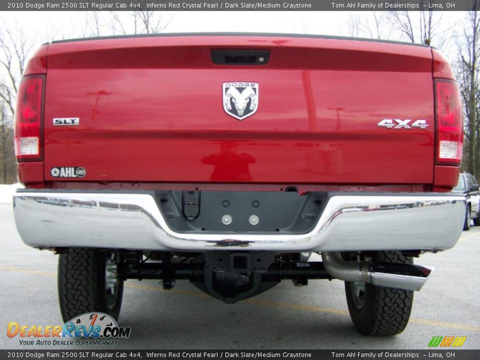 2010 Dodge Ram 2500 SLT Regular Cab 4x4 Inferno Red Crystal Pearl / Dark Slate/Medium Graystone Photo #6