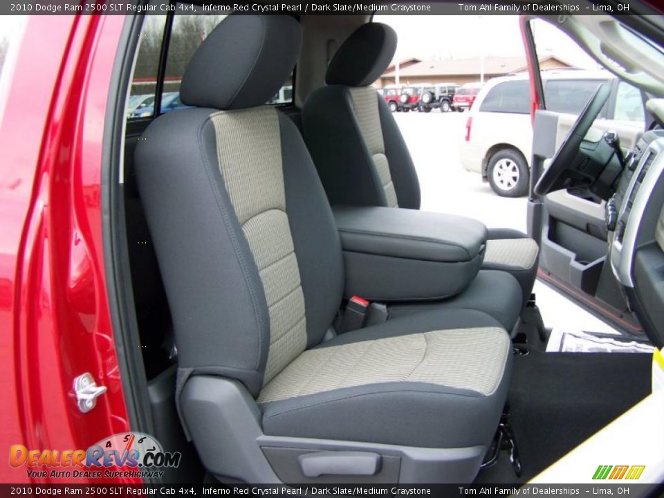 2010 Dodge Ram 2500 SLT Regular Cab 4x4 Inferno Red Crystal Pearl / Dark Slate/Medium Graystone Photo #13