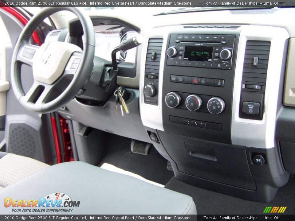 2010 Dodge Ram 2500 SLT Regular Cab 4x4 Inferno Red Crystal Pearl / Dark Slate/Medium Graystone Photo #14