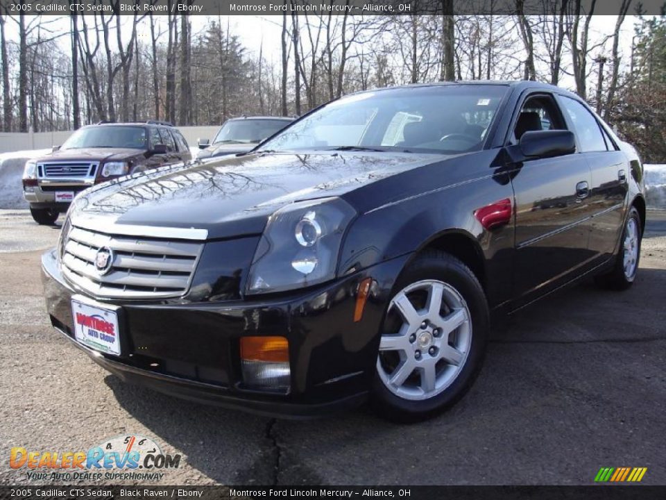 2005 Cadillac CTS Sedan Black Raven / Ebony Photo #1