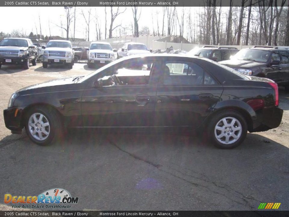 2005 Cadillac CTS Sedan Black Raven / Ebony Photo #2