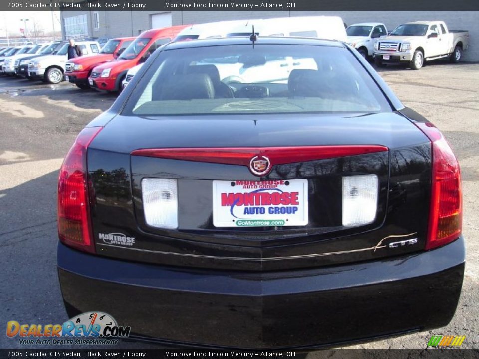 2005 Cadillac CTS Sedan Black Raven / Ebony Photo #4